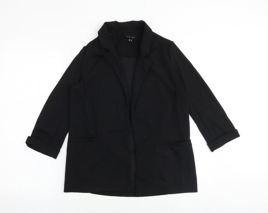 Womens UK Size 10 New Look Black Jacket