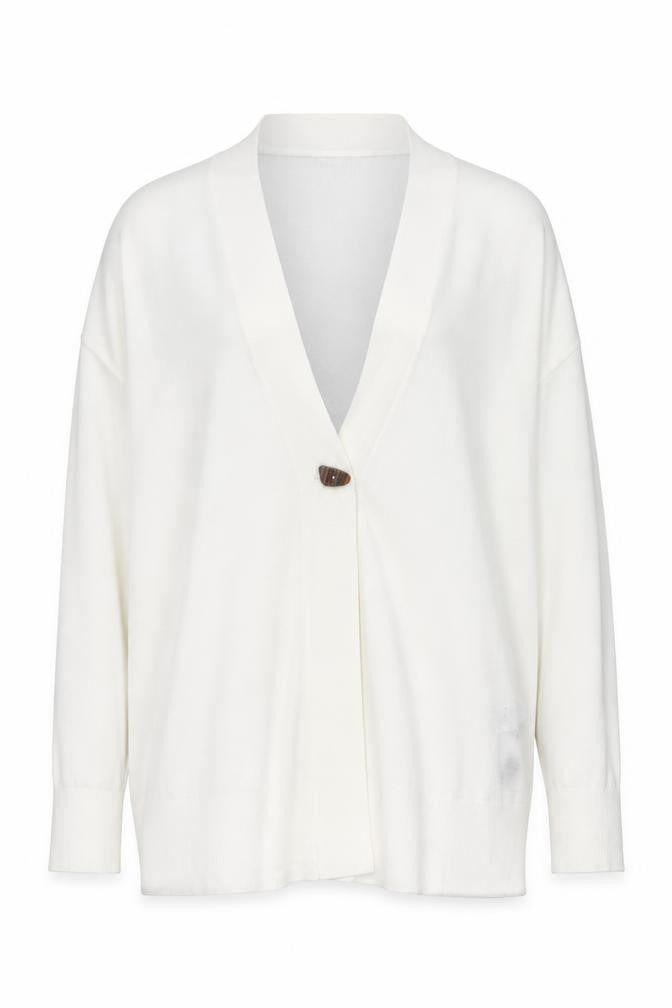 Womens UK Size M NEXT Ivory Cardigan Jumper