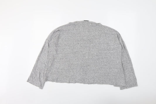 Womens UK Size S Zara Grey Pullover Jumper