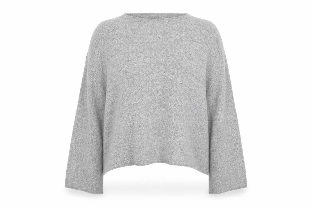 Womens UK Size S Zara Grey Pullover Jumper