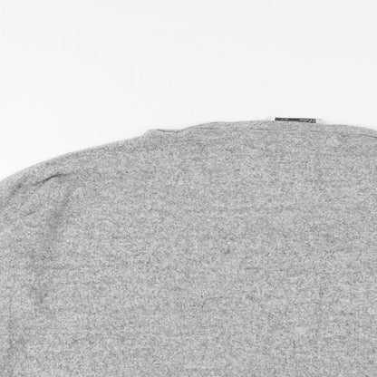Womens UK Size S Zara Grey Pullover Jumper