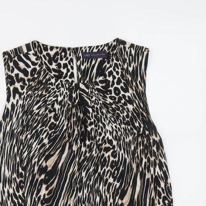 Womens UK Size 12 Marks and Spencer Black Basic Blouse