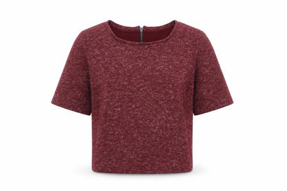 Womens UK Size 6 Topshop Red Pullover Jumper