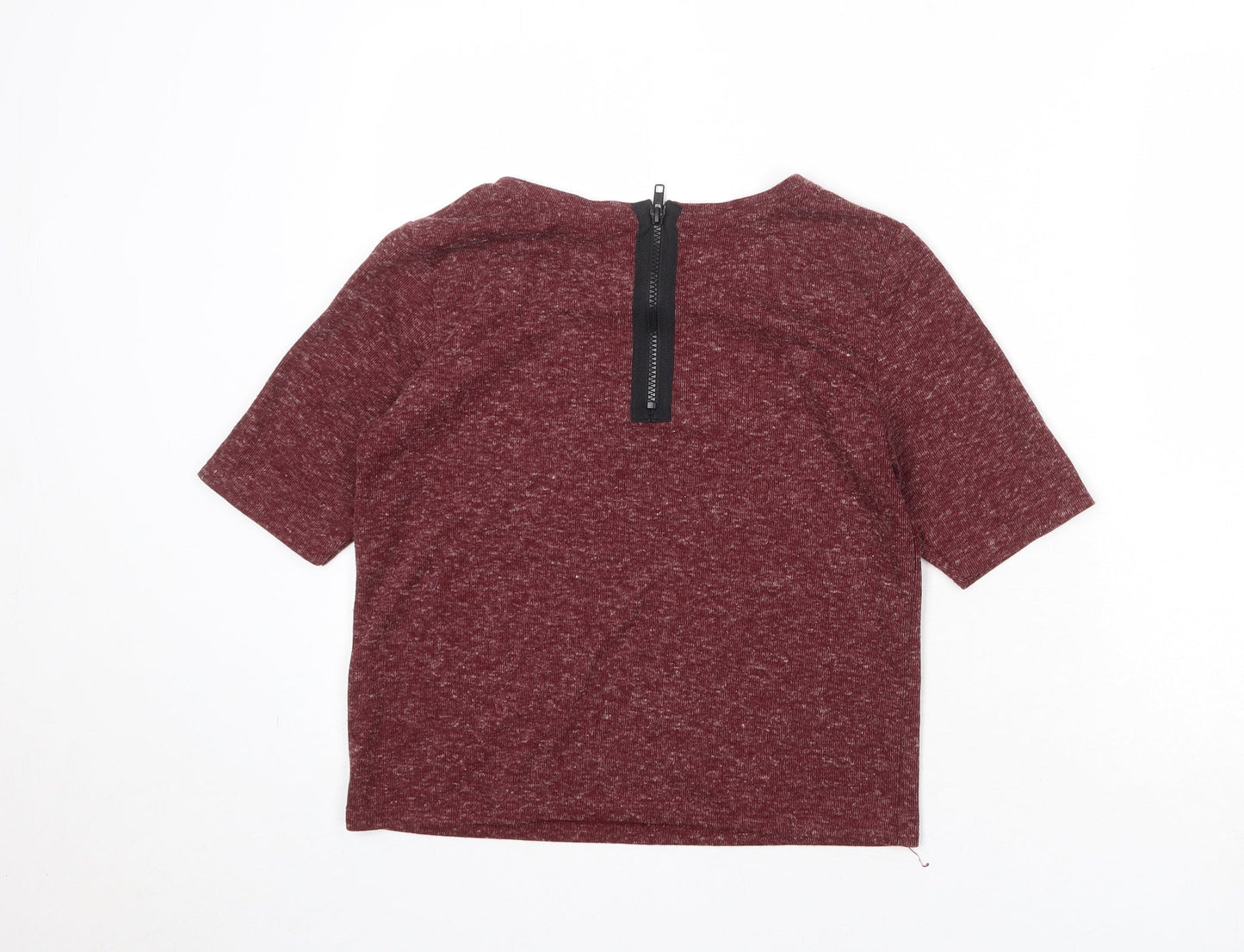 Womens UK Size 6 Topshop Red Pullover Jumper