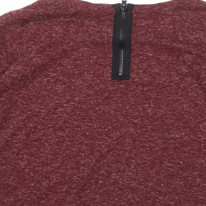 Womens UK Size 6 Topshop Red Pullover Jumper