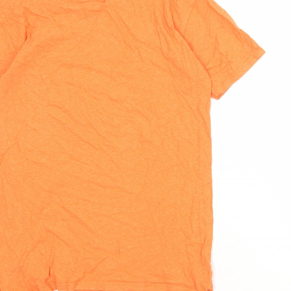 Womens UK Size 6 NEXT Orange Basic T-Shirt