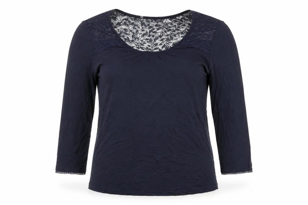 Womens UK Size XS The White Company Blue Basic T-Shirt