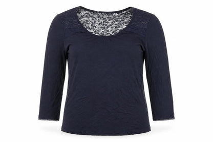 Womens UK Size XS The White Company Blue Basic T-Shirt