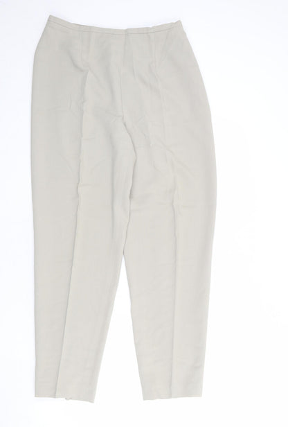 Womens UK Size 14 Planet Regular Fit  Beige Trousers