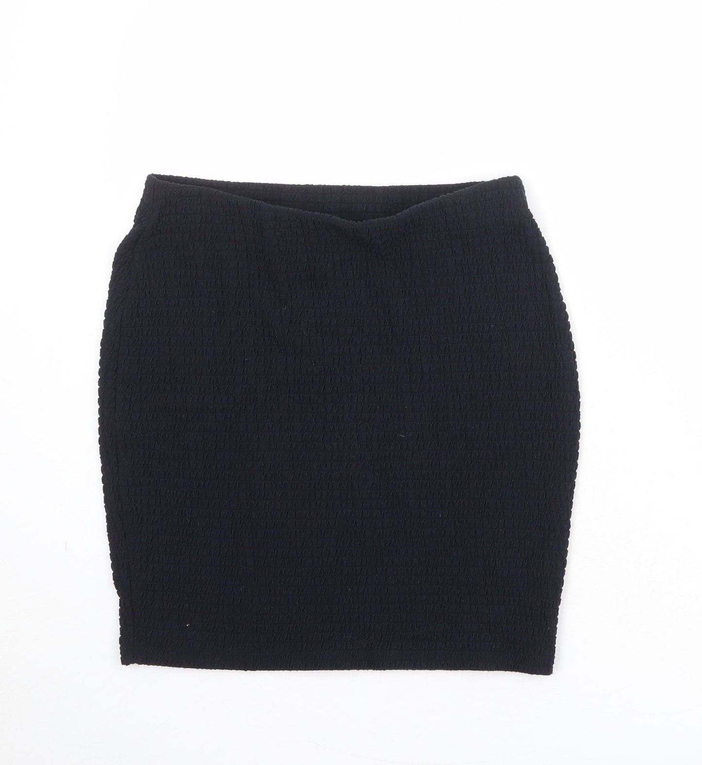 Marks and Spencer Womens Black Polyester Bandage Skirt Size 10