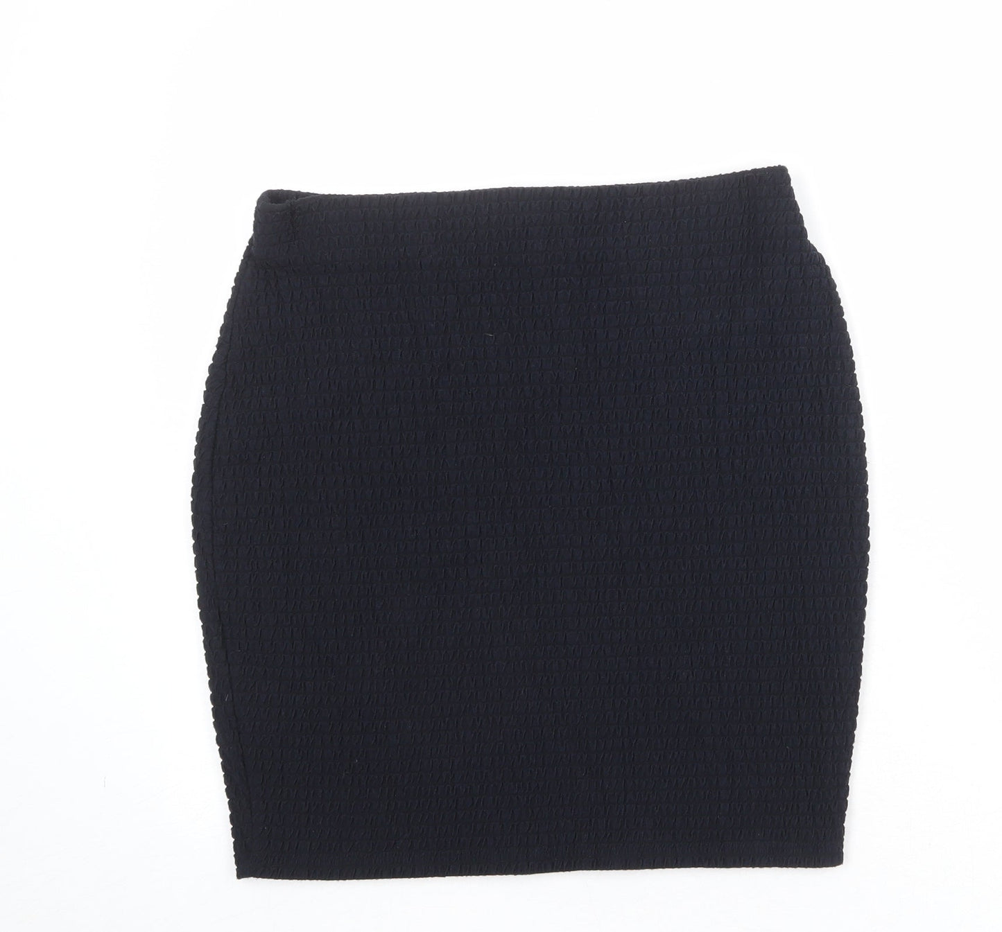 Marks and Spencer Womens Black Polyester Bandage Skirt Size 10