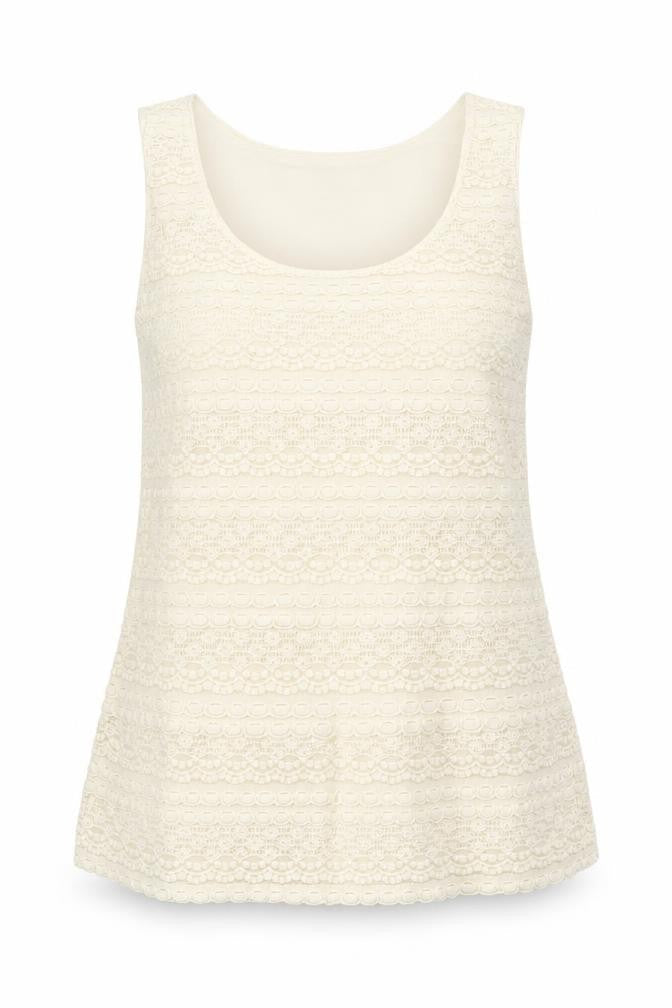 Womens UK Size M Max Studio Beige Basic Tank