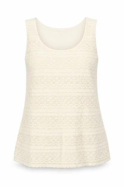 Womens UK Size M Max Studio Beige Basic Tank