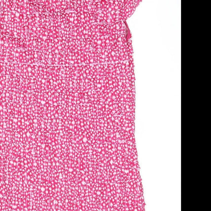 Womens UK Size 12 Phase Eight Purple Basic T-Shirt
