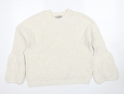 Womens UK Size 8 ASOS White Pullover Jumper