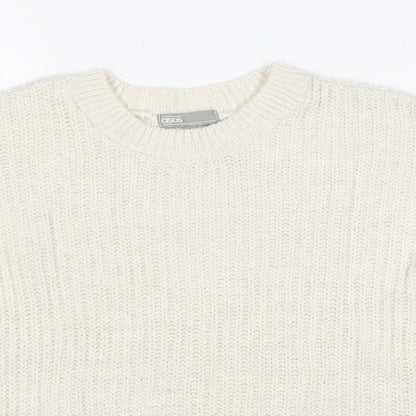Womens UK Size 8 ASOS White Pullover Jumper