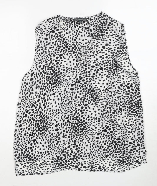 Womens UK Size L Adrianna Papell Multicoloured Basic Tank