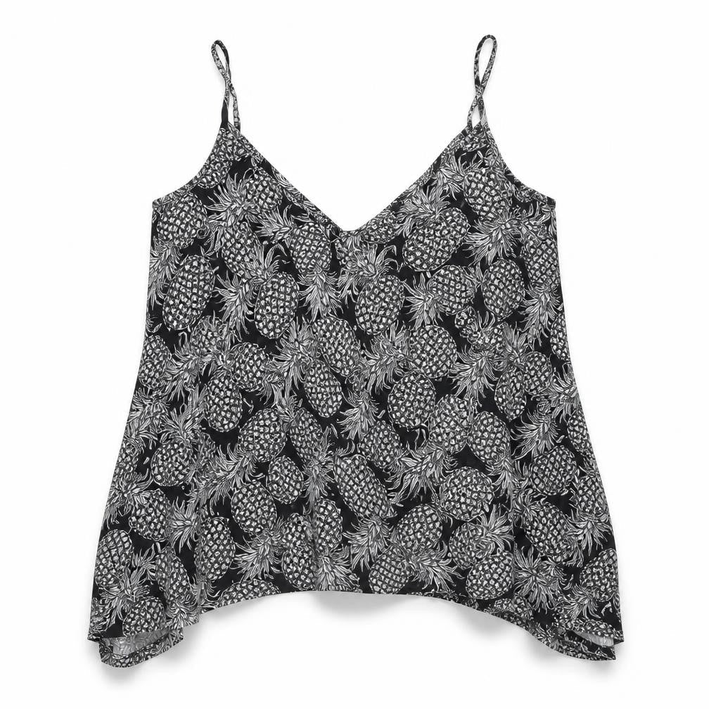 Womens UK Size S H&M Black Basic T-Shirt