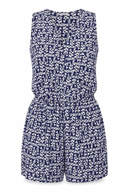 Womens UK Size M Brave Soul One-Piece Blue Bodysuit