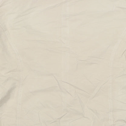 Autonomy Womens Beige Jacket Size 16 Button