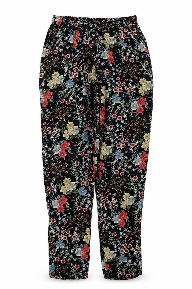Womens UK Size 6 Only Regular Fit Harem Multicoloured Trousers