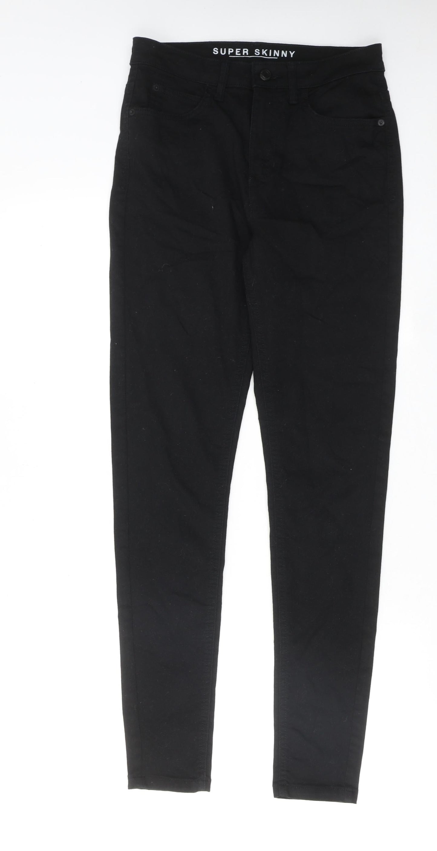 Womens UK Size 10 Marks and Spencer Regular Fit Skinny Black Jeans