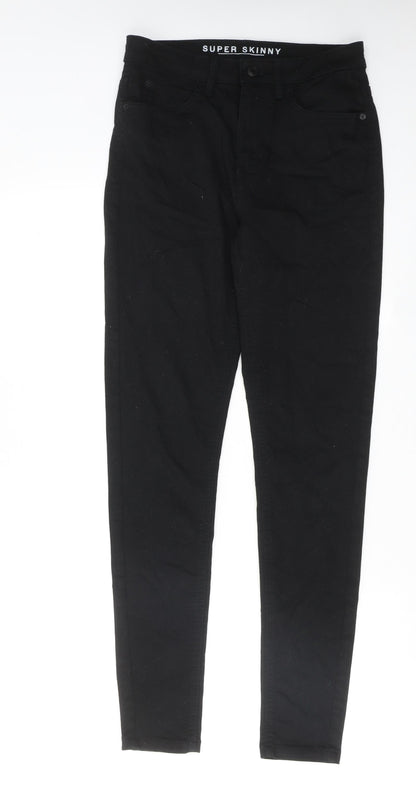 Womens UK Size 10 Marks and Spencer Regular Fit Skinny Black Jeans