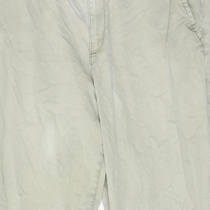 Womens UK Size 18 Principles Regular Fit  Green Trousers