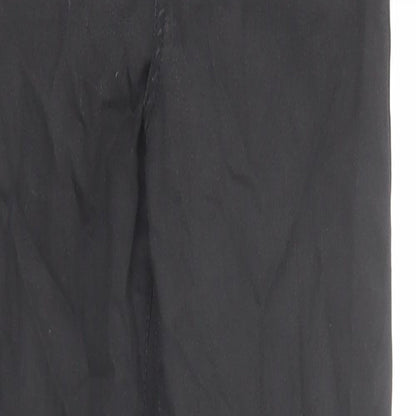 Topshop Womens Black Cotton Skinny Jeans Size 26 in L30 in Regular Zip