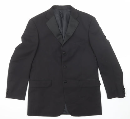 Mens UK Size 40 Marks and Spencer Regular Black Suit Jacket