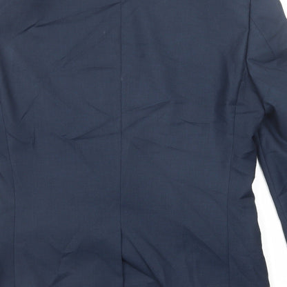 Mens UK Size 36 Harry Brown Regular Blue Suit Jacket