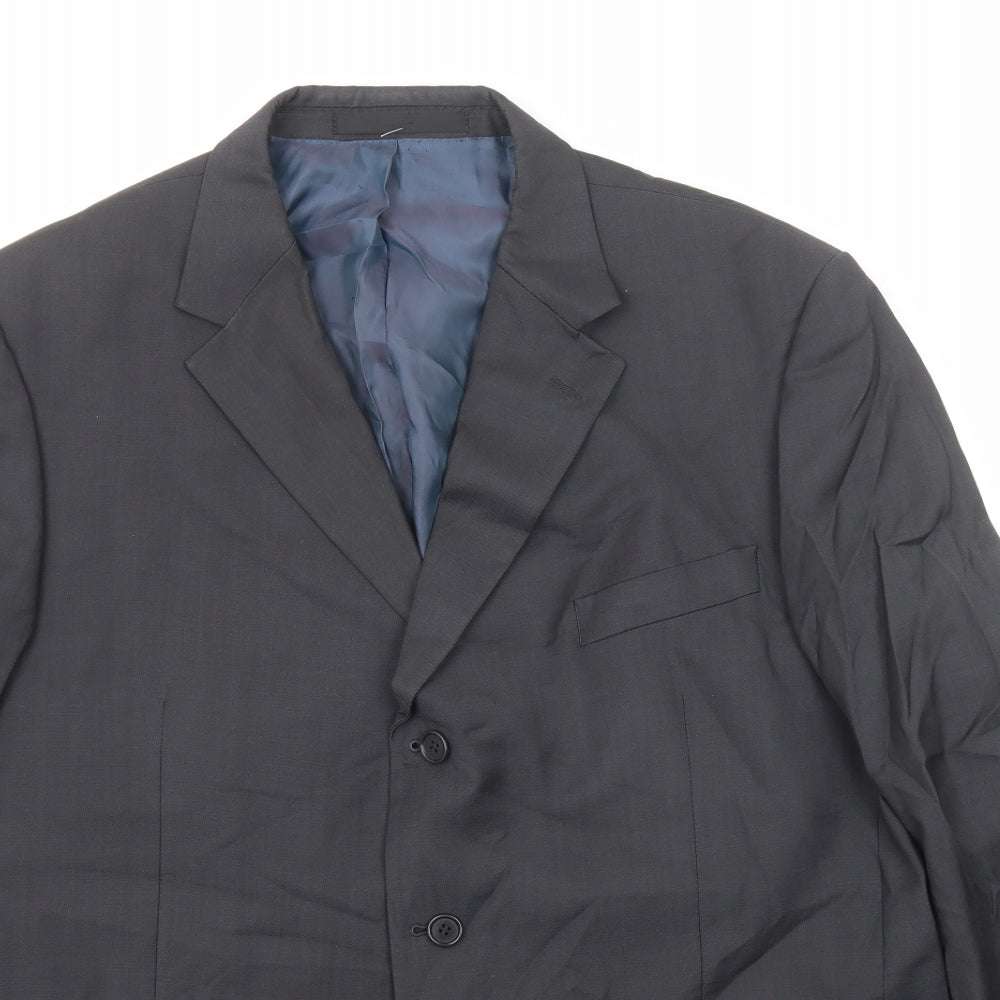 Mens UK Size 46 Marks and Spencer Regular Grey Suit Jacket