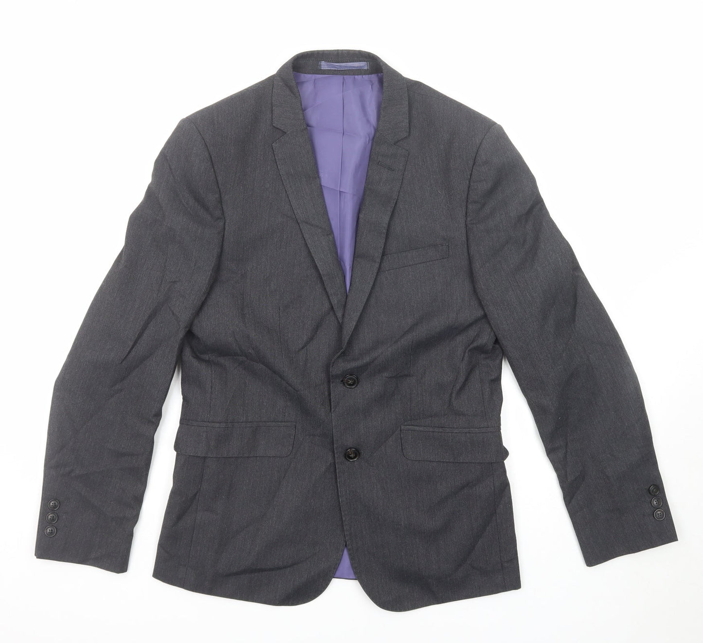 Mens UK Size 36 Marks and Spencer Regular Grey Suit Jacket