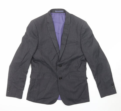Mens UK Size 36 Marks and Spencer Regular Grey Suit Jacket