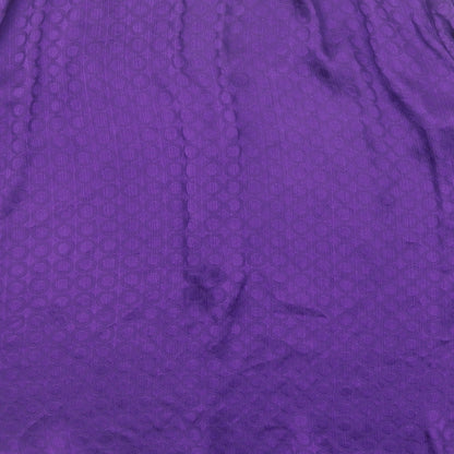 Womens UK Size 12 Principles Purple Basic Blouse