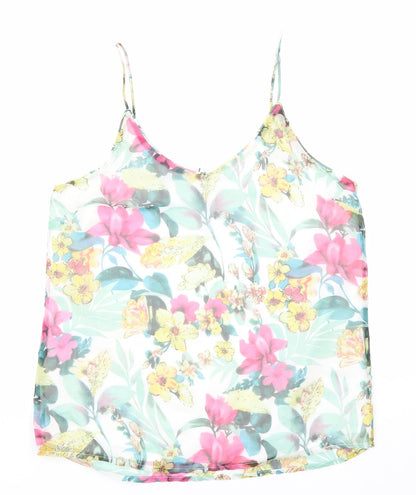 Womens UK Size M VERO MODA Multicoloured Camisole Tank