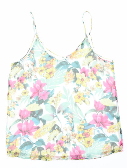 Womens UK Size M VERO MODA Multicoloured Camisole Tank