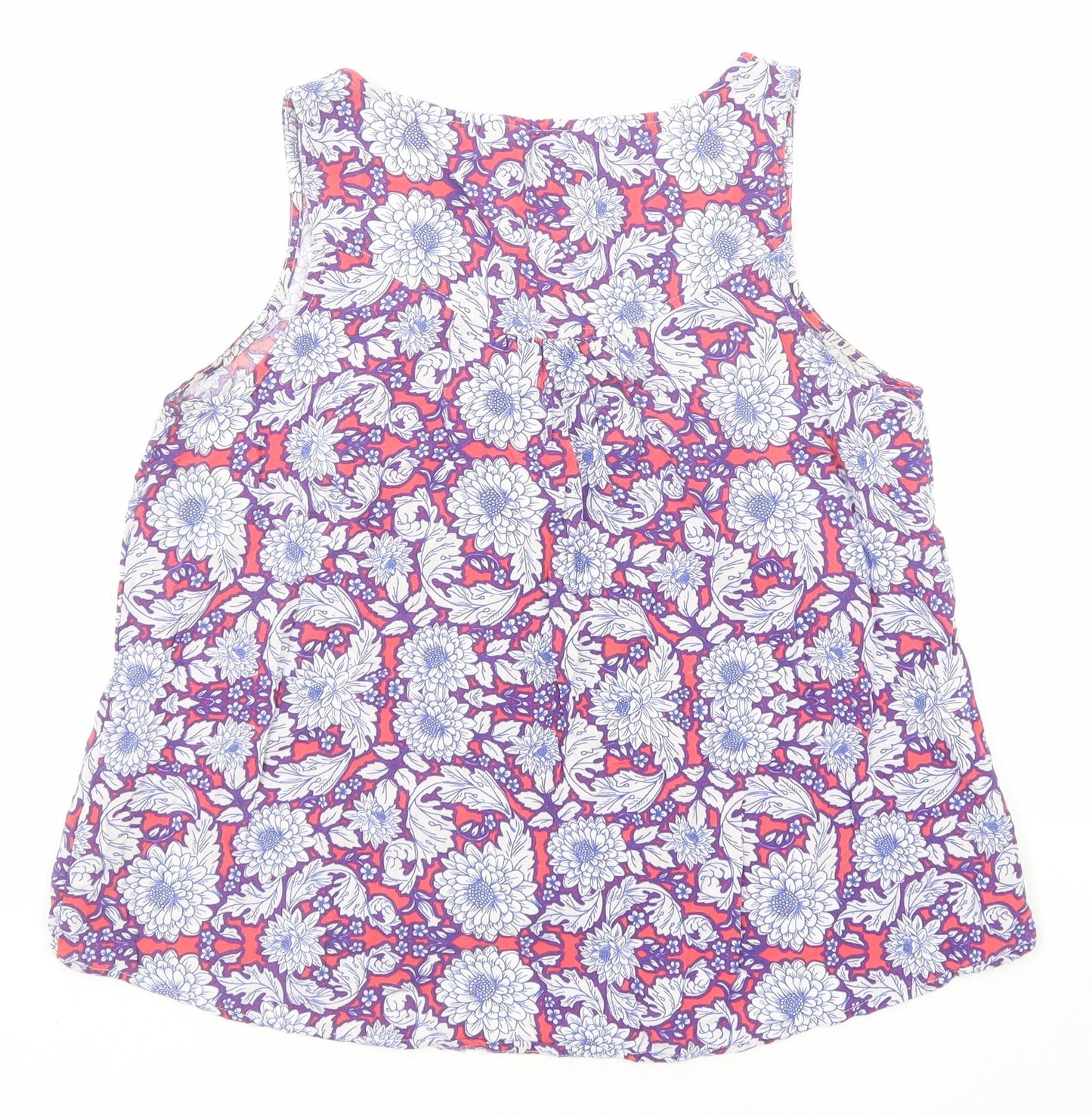 Womens UK Size 12 New Look Multicoloured Camisole Button-Up