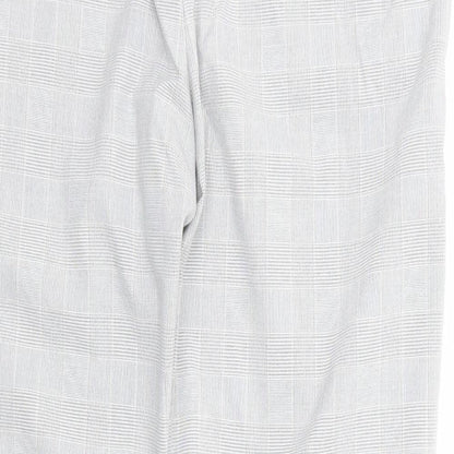 Womens UK Size 14 H&M Regular Fit Dress Pants Grey Trousers