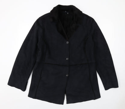 Womens UK Size M Bonmarché Black Jacket