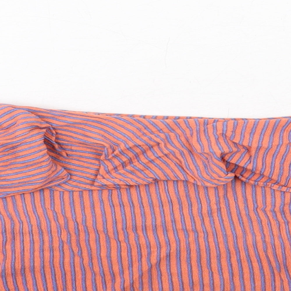 Womens UK Size S Sweewe Orange Basic Blouse