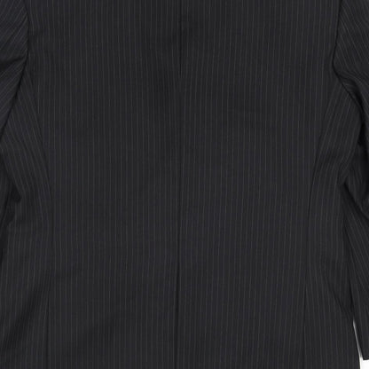 Mens UK Size 40 Greenwoods Regular Black Suit Jacket