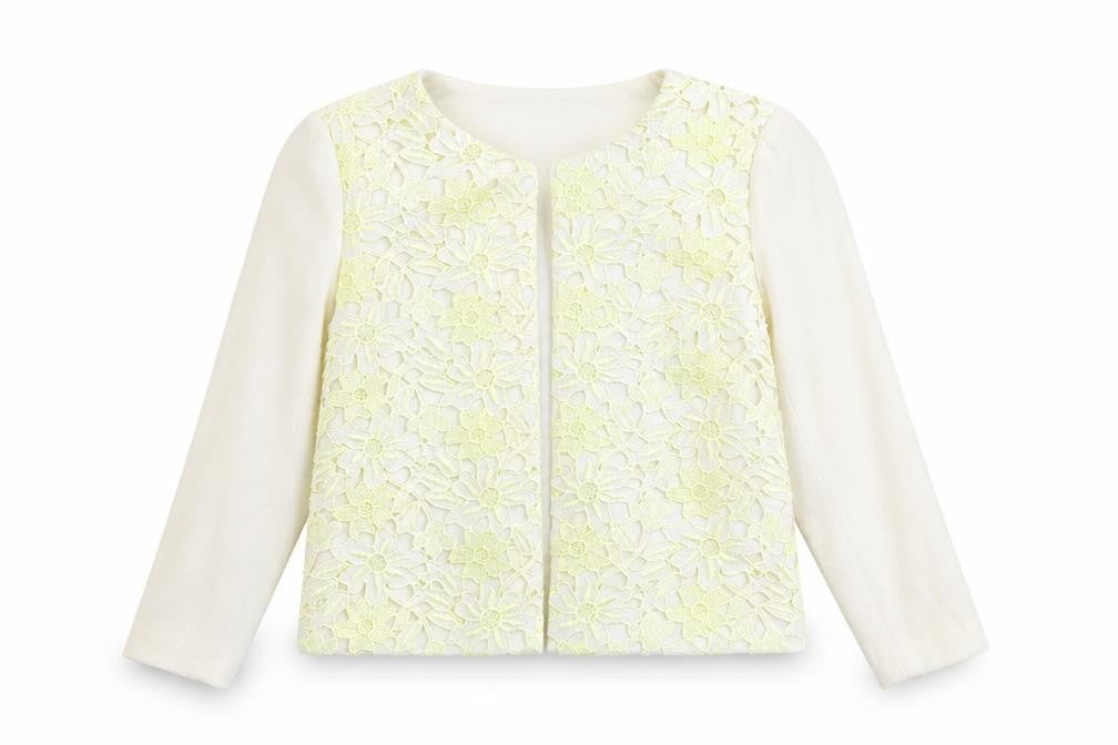 Womens UK Size 10 River Island Ivory Jacket