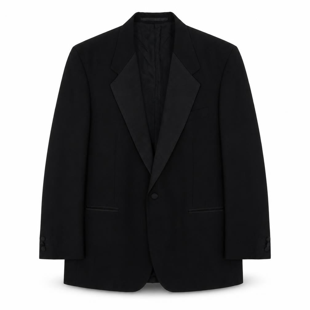 Mens UK Size 42 Burton Regular Black Suit Jacket