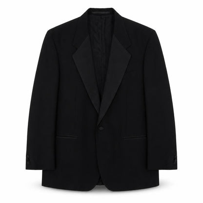 Mens UK Size 42 Burton Regular Black Suit Jacket
