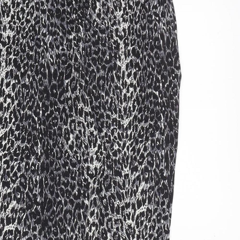 Womens UK Size XS Oasis Regular Fit Harem Grey Trousers