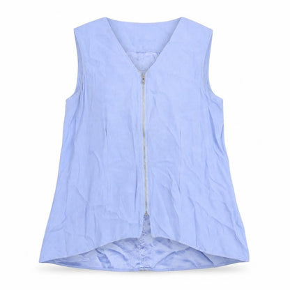 Womens UK Size 10 Phase Eight Blue Basic Blouse