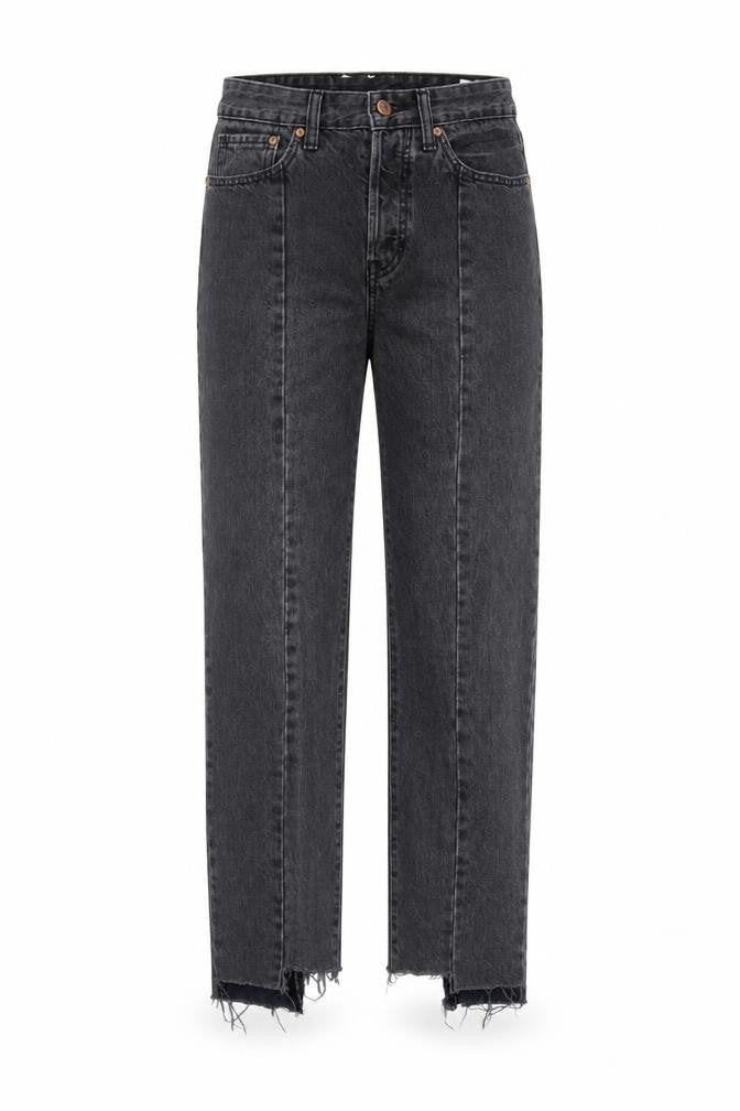 Womens UK Size 26 in H&M Regular Fit Straight Grey Jeans