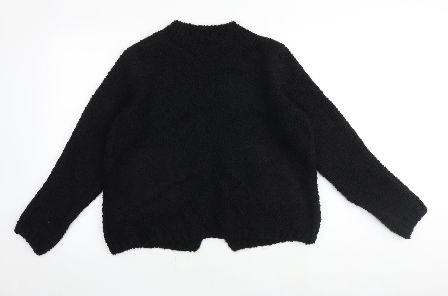 Womens UK Size M Marks and Spencer Black Cardigan Jumper
