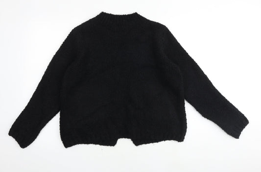 Womens UK Size M Marks and Spencer Black Cardigan Jumper